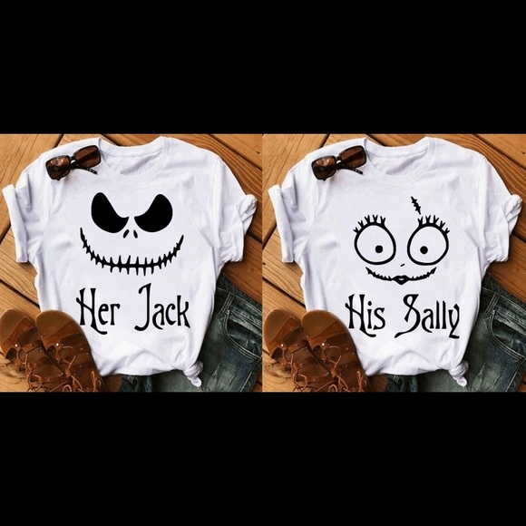 Her jack his sally couple shirt - Picture 3 of 4